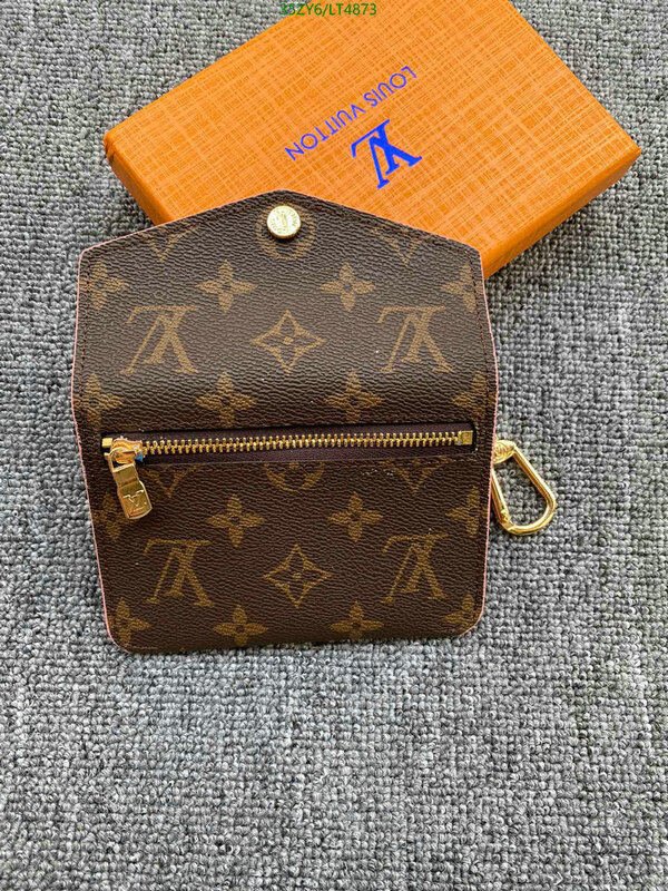 LV Bags-(4A)-Wallet-,Code: LT4873,$ 46USD