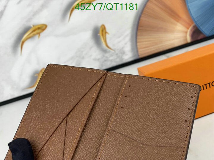 LV Bag-(4A)-Wallet- Code: QT1181 $ 59USD