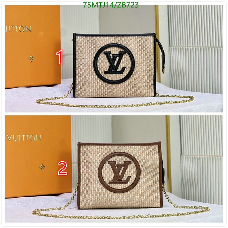 LV Bags-(4A)-Pochette MTis Bag-Twist-,Code: ZB723,$ 98USD
