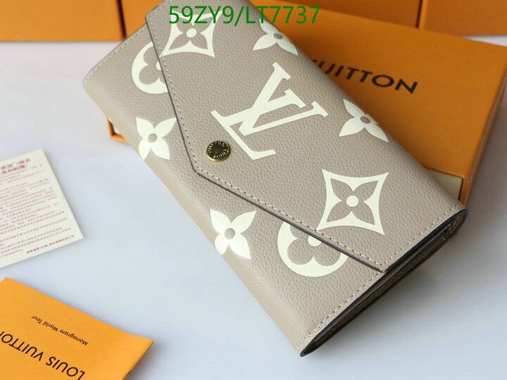 LV Bags-(4A)-Wallet-,Code: LT7737,$ 77USD