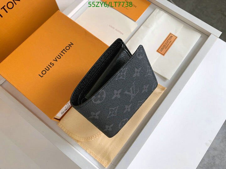 LV Bags-(4A)-Wallet-,Code: LT7738,$ 72USD