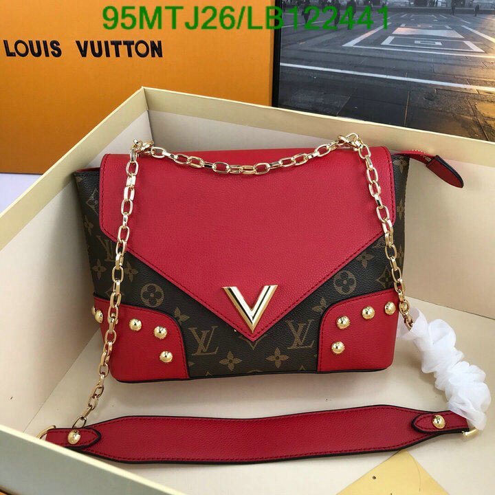 LV Bags-(4A)-Pochette MTis Bag-Twist-,Code: LB122441,$ 124USD