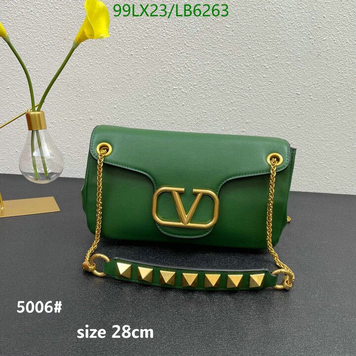 Valentino Bag-(4A)-LOC-V Logo ,Code: LB6263,$ 129USD