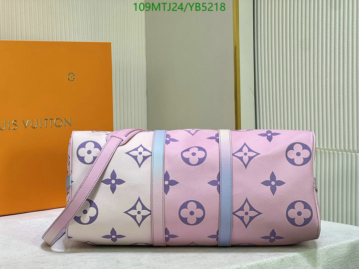 LV Bags-(4A)-Keepall BandouliRe 45-50-,Code: YB5218,$ 142USD
