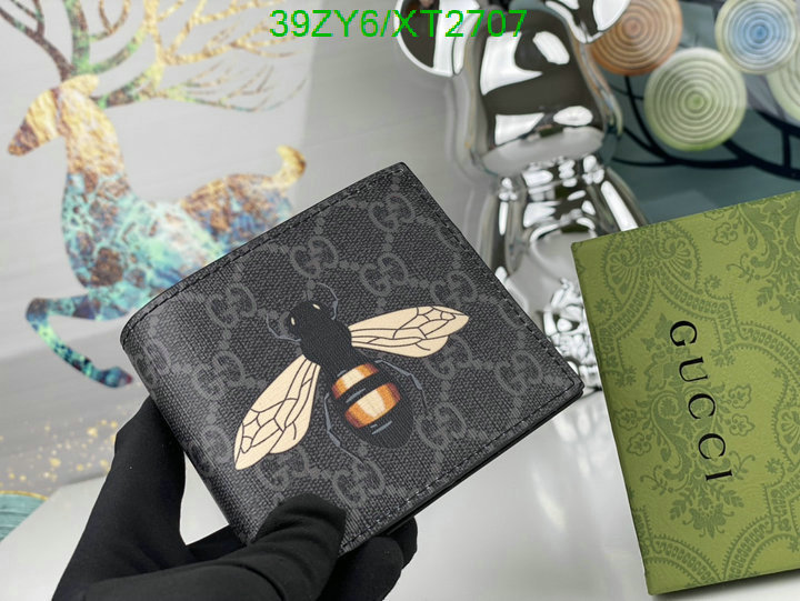 Gucci Bag-(4A)-Wallet-,Code: XT2707,$ 51USD