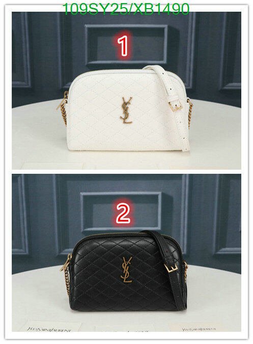 YSL Bag-(4A)-Diagonal- Code: XB1490 $ 142USD