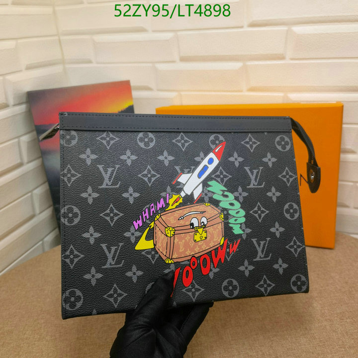 LV Bags-(4A)-Wallet-,Code: LT4898,$ 68USD