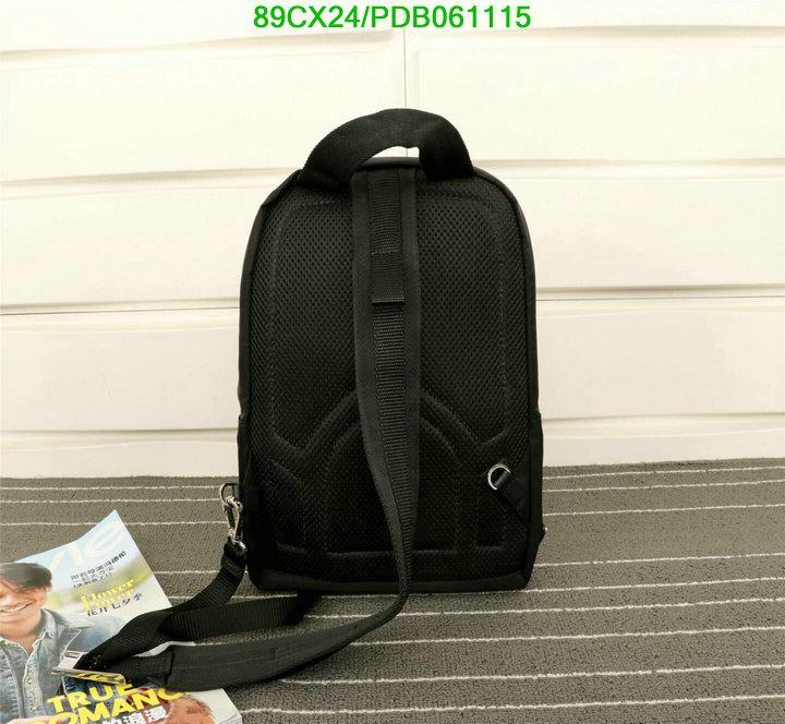 Prada Bag-(4A)-Backpack-,Code:PDB061115,$ 116USD