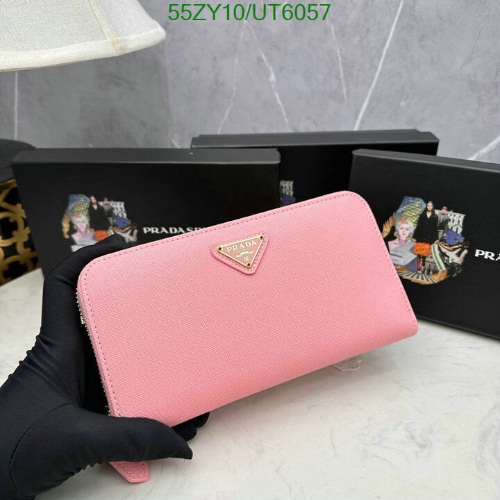Prada Bag-(4A)-Wallet- Code: UT6057 $ 72USD