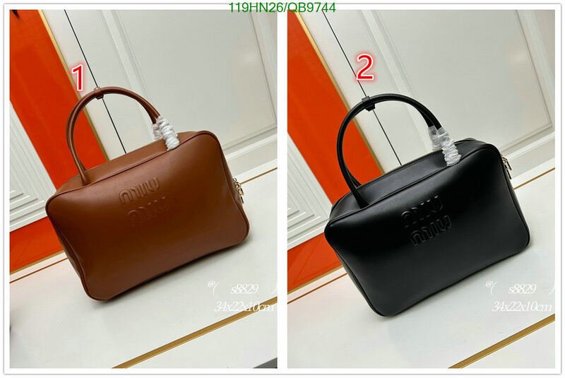Miu Miu Bag-(4A)-Handbag- Code: QB9744 $ 155USD