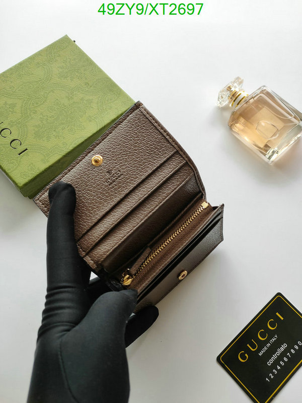 Gucci Bag-(4A)-Wallet-,Code: XT2697,$ 64USD