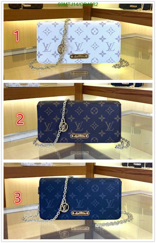 LV Bag-(4A)-Pochette MTis Bag-Twist- Code: QB4882 $ 90USD