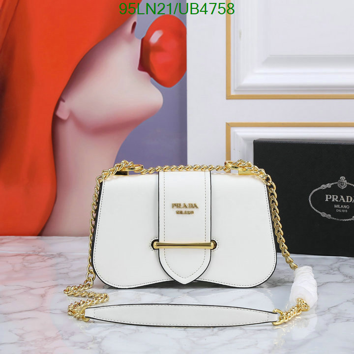 Prada Bag-(4A)-Diagonal- Code: UB4758 $ 124USD