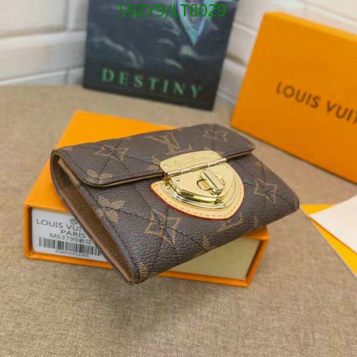 LV Bags-(4A)-Wallet-,Code: LT8029,$ 77USD