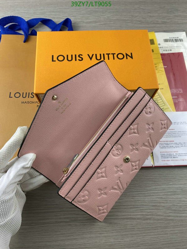 LV Bags-(4A)-Wallet-,Code: LT9055,$ 51USD
