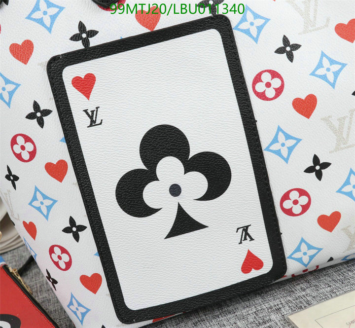 LV Bags-(4A)-Neverfull-,Code: LBU011340,$ 129USD