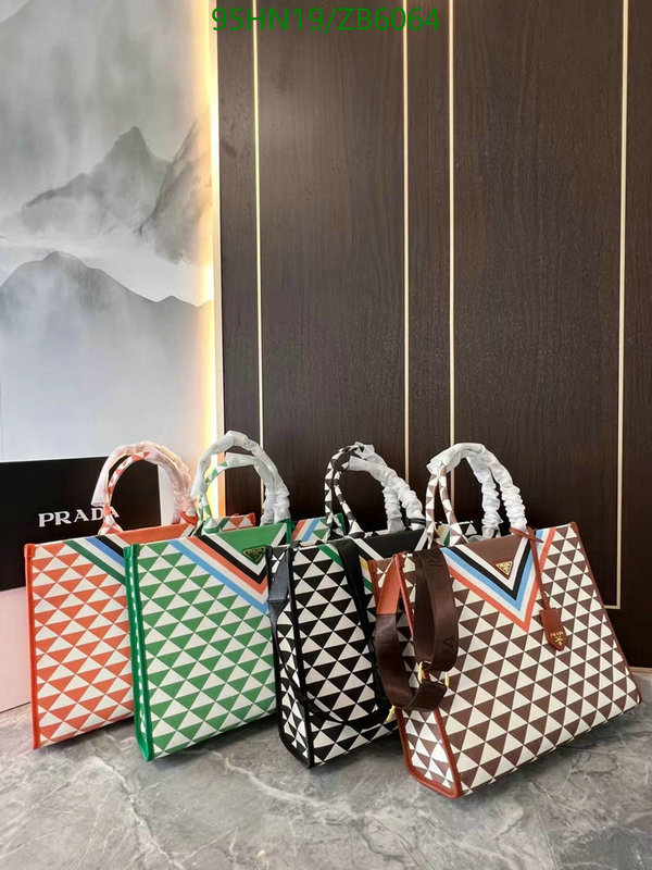 Prada Bag-(4A)-Handbag- Code: ZB6064 $ 124USD