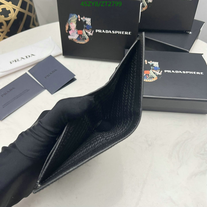 Prada Bag-(4A)-Wallet- Code: ZT2799 $ 59USD