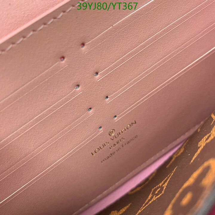 LV Bags-(4A)-Wallet-,Code: YT367,$ 51USD