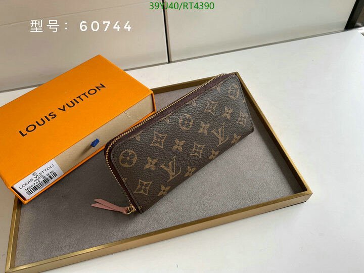 LV Bag-(4A)-Wallet- Code: RT4390 $ 51USD