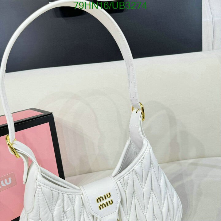 Miu Miu Bag-(4A)-Handbag- Code: UB3274 $ 103USD