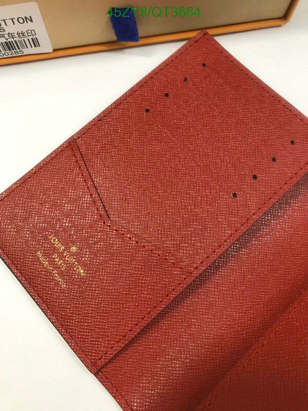 LV Bag-(4A)-Wallet- Code: QT3664 $ 59USD