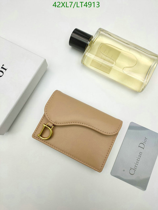 Dior Bags-(4A)-Wallet- Code: LT4913 $ 55USD