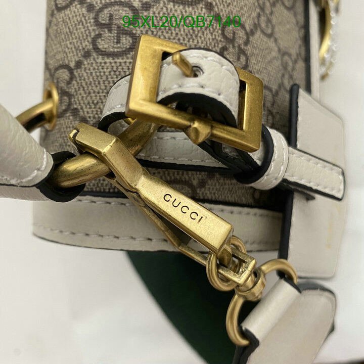 Gucci Bag-(4A)-Diagonal- Code: QB7140 $ 124USD