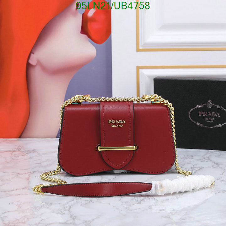 Prada Bag-(4A)-Diagonal- Code: UB4758 $ 124USD