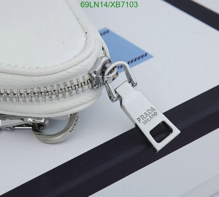 Prada Bag-(4A)-Triangle-,Code: XB7103,$ 90USD