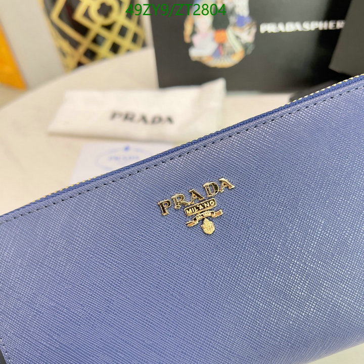 Prada Bag-(4A)-Wallet- Code: ZT2804 $ 64USD