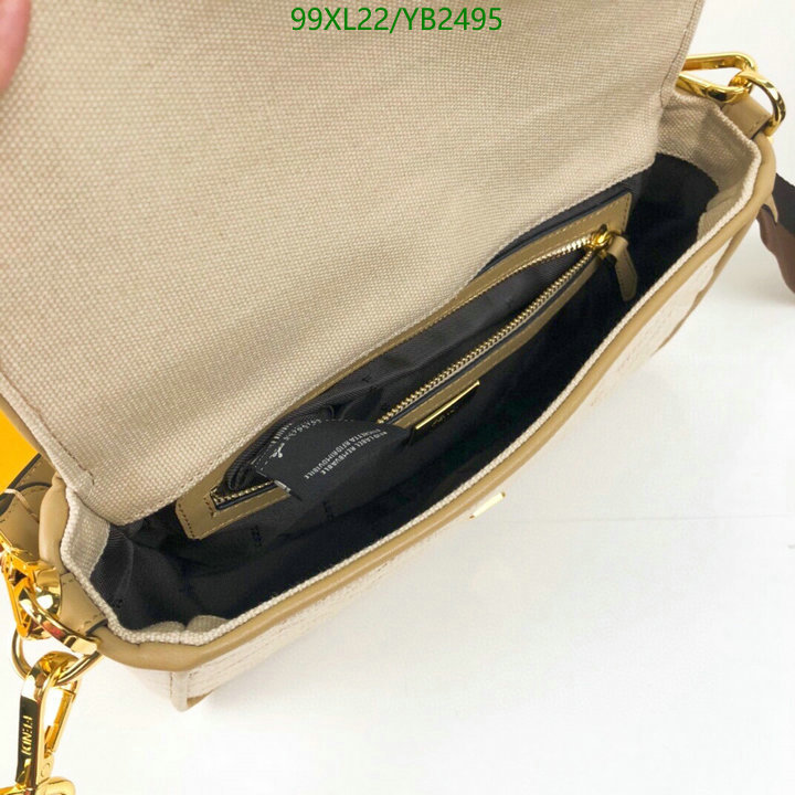 Fendi Bag-(4A)-Baguette- Code: YB2495 $ 129USD