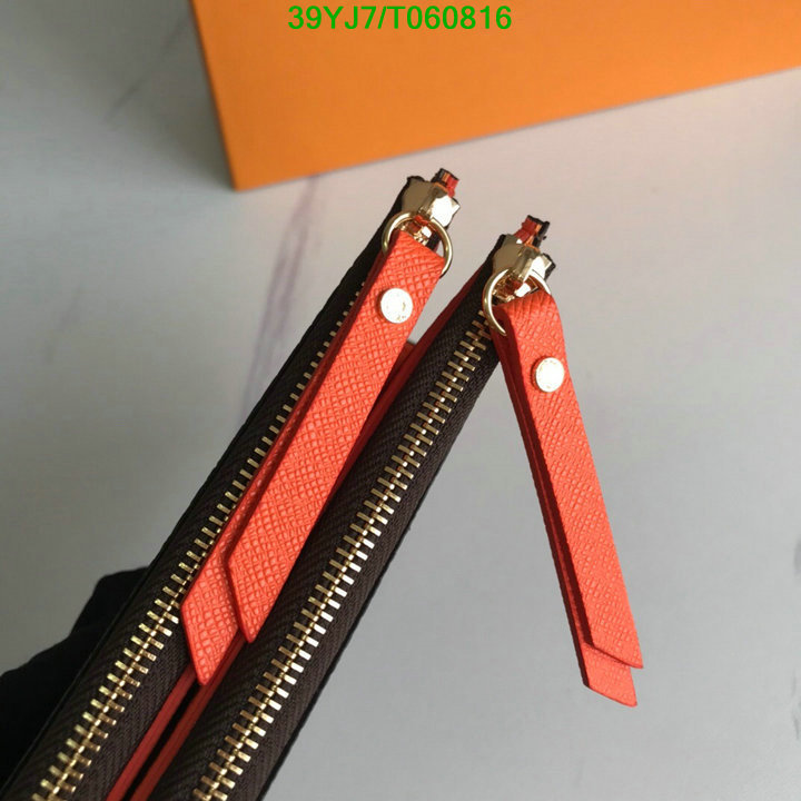 LV Bags-(4A)-Wallet-,Code: T060816,$ 51USD
