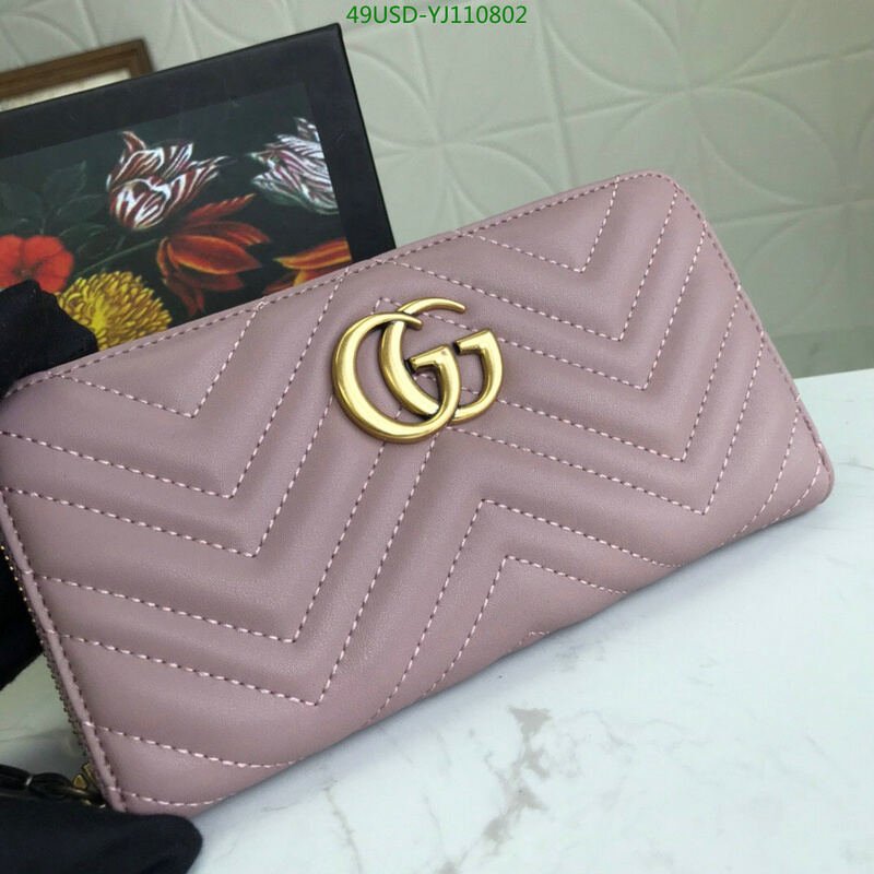 Gucci Bag-(4A)-Wallet-,Code: YJ110802,$ 64USD