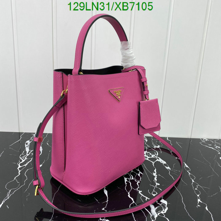 Prada Bag-(4A)-Bucket Bag- Code: XB7105 $ 168USD