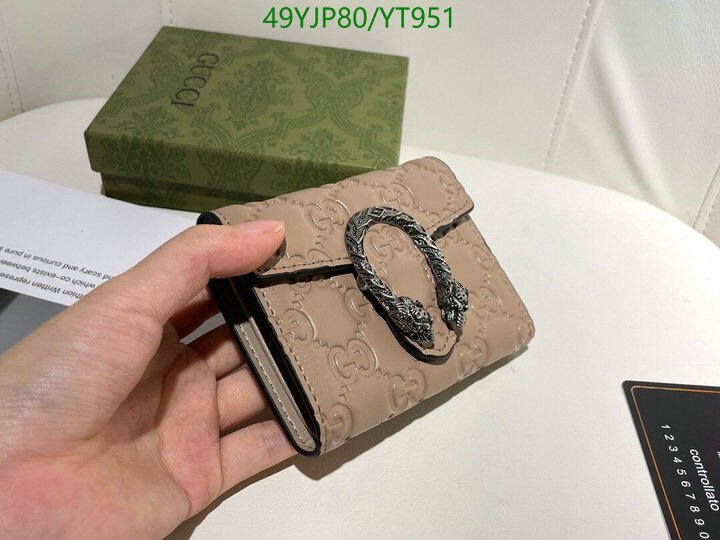 Gucci Bag-(4A)-Wallet-,Code: YT951,$ 64USD