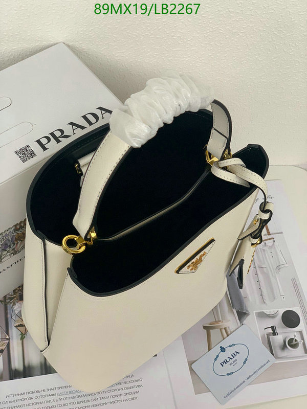 Prada Bag-(4A)-Bucket Bag- Code: LB2267 $ 116USD