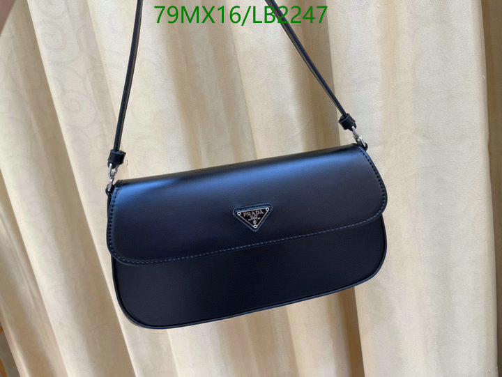 Prada Bag-(4A)-Cleo Code: LB2247 $ 103USD