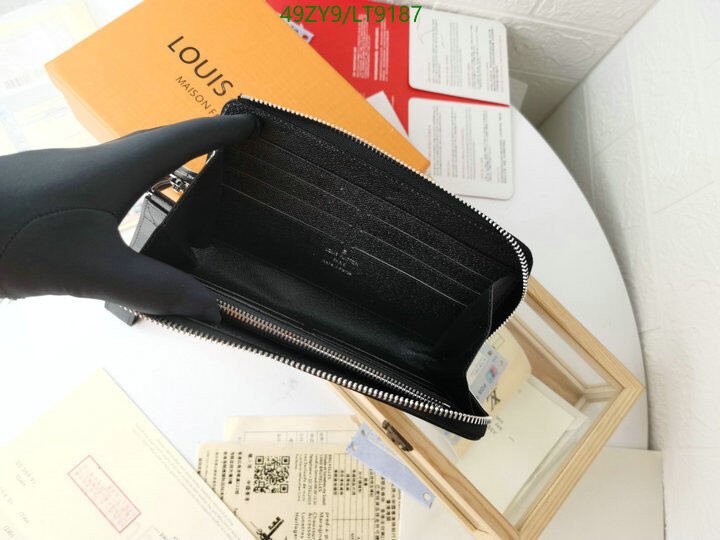 LV Bags-(4A)-Wallet-,Code: LT9187,$ 64USD