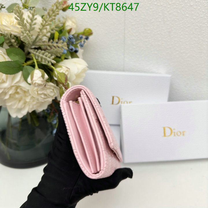 Dior Bag-(4A)-Wallet- Code: KT8647 $ 59USD