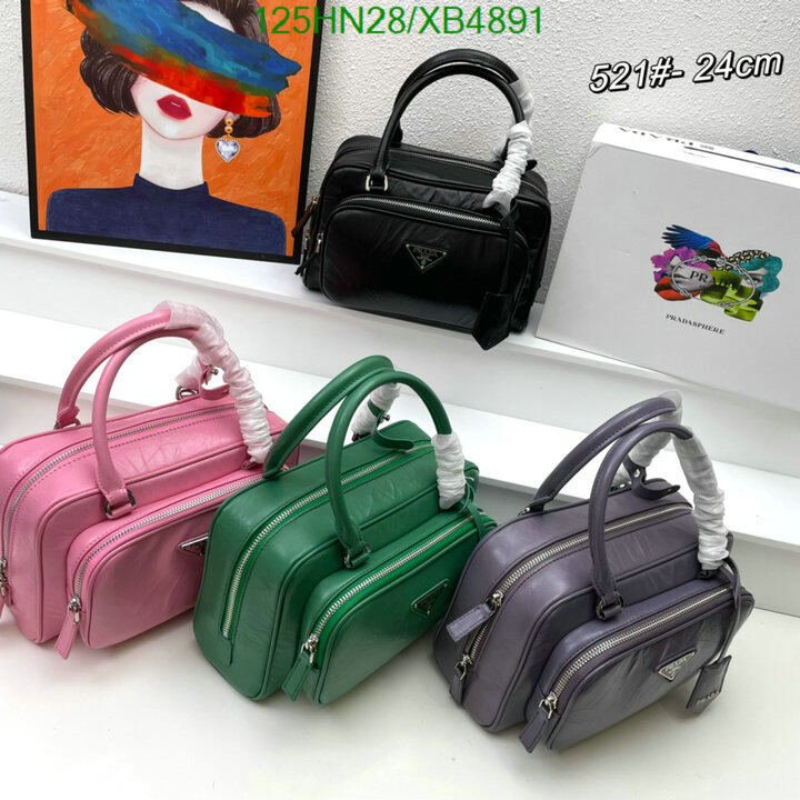 Prada Bag-(4A)-Handbag- Code: XB4891 $ 163USD