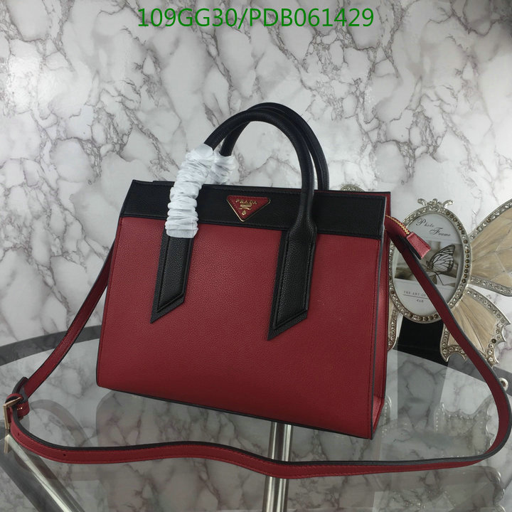 Prada Bag-(4A)-Handbag-,Code:PDB061429,$ 142USD