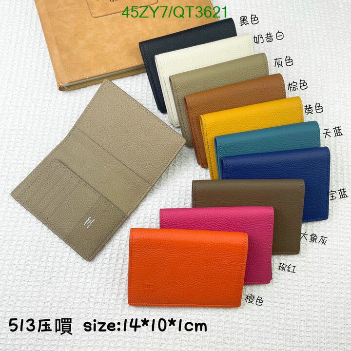 Hermes Bag-(4A)-Wallet- Code: QT3621 $ 59USD