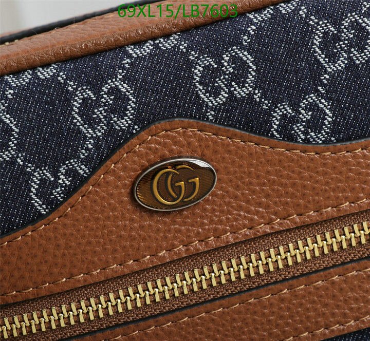 Gucci Bag-(4A)-Diagonal-,Code: LB7603,$ 90USD