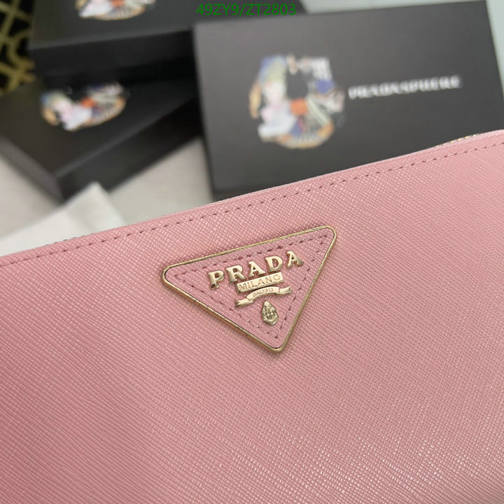 Prada Bag-(4A)-Wallet-,Code: ZT2803,$ 64USD