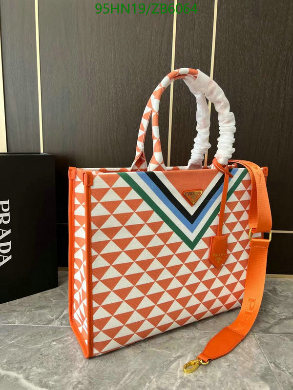 Prada Bag-(4A)-Handbag- Code: ZB6064 $ 124USD