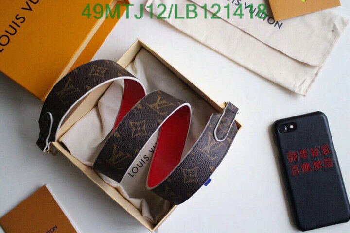 LV Bags-(4A)-Shoulder Strap-,Code: LB121418,$ 64USD