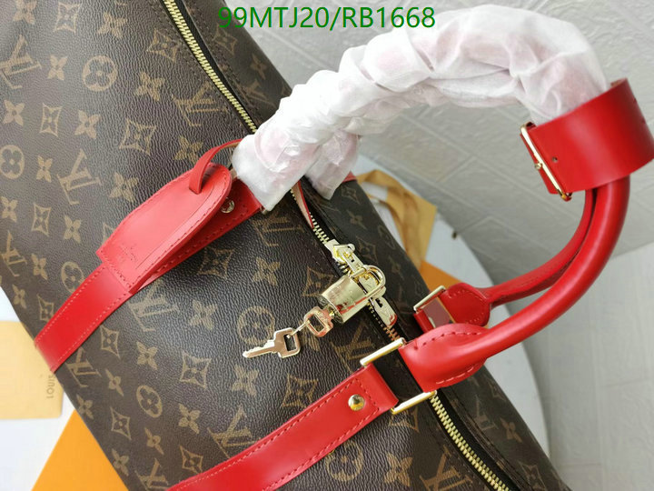 LV Bags-(4A)-Keepall BandouliRe 45-50-,Code:RB1668,$ 129USD