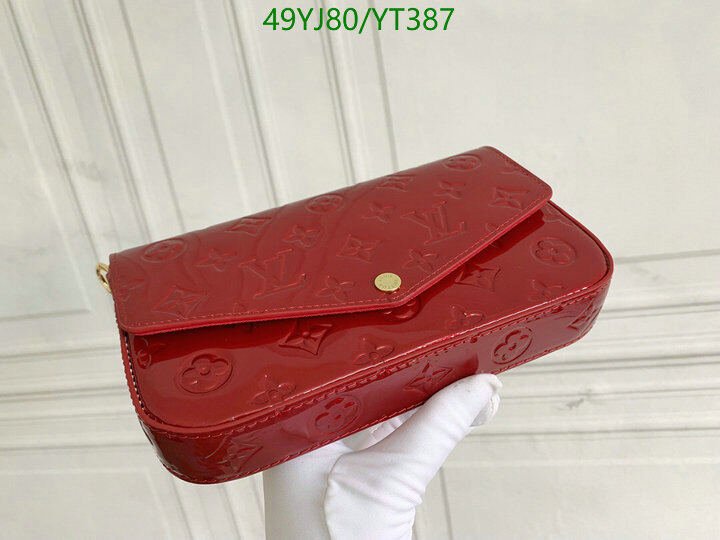 LV Bags-(4A)-Wallet-,Code: YT387,$ 64USD