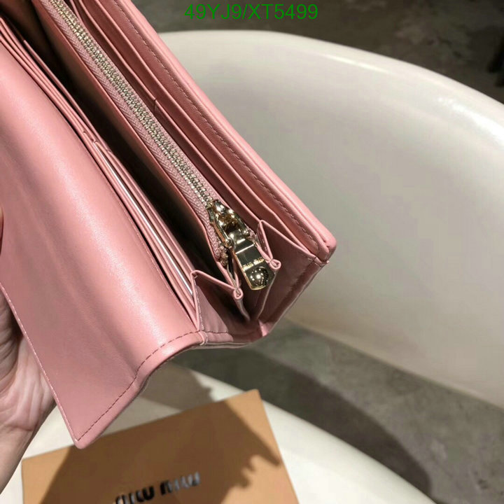 Miu Miu Bag-(4A)-Wallet-,Code: XT5499,$ 64USD